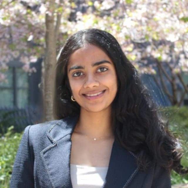 Shruti Pataballa, class of 2028
